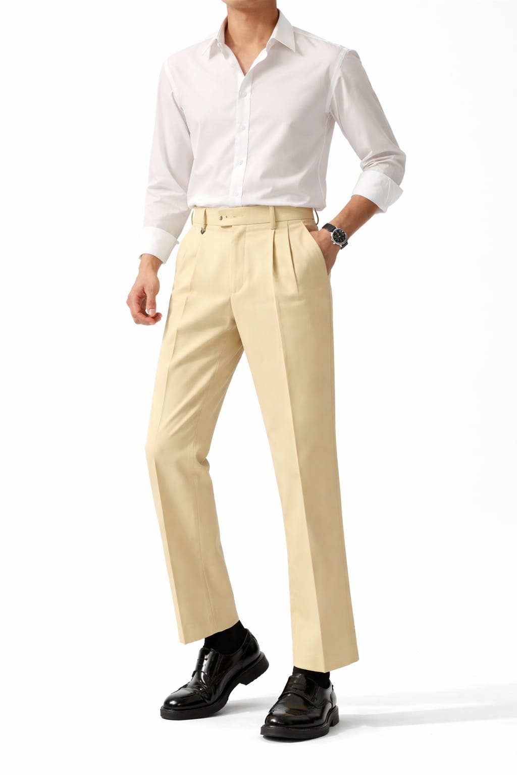Beige Korean Pant