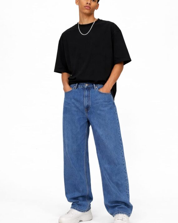 Dark blue Baggy Jeans