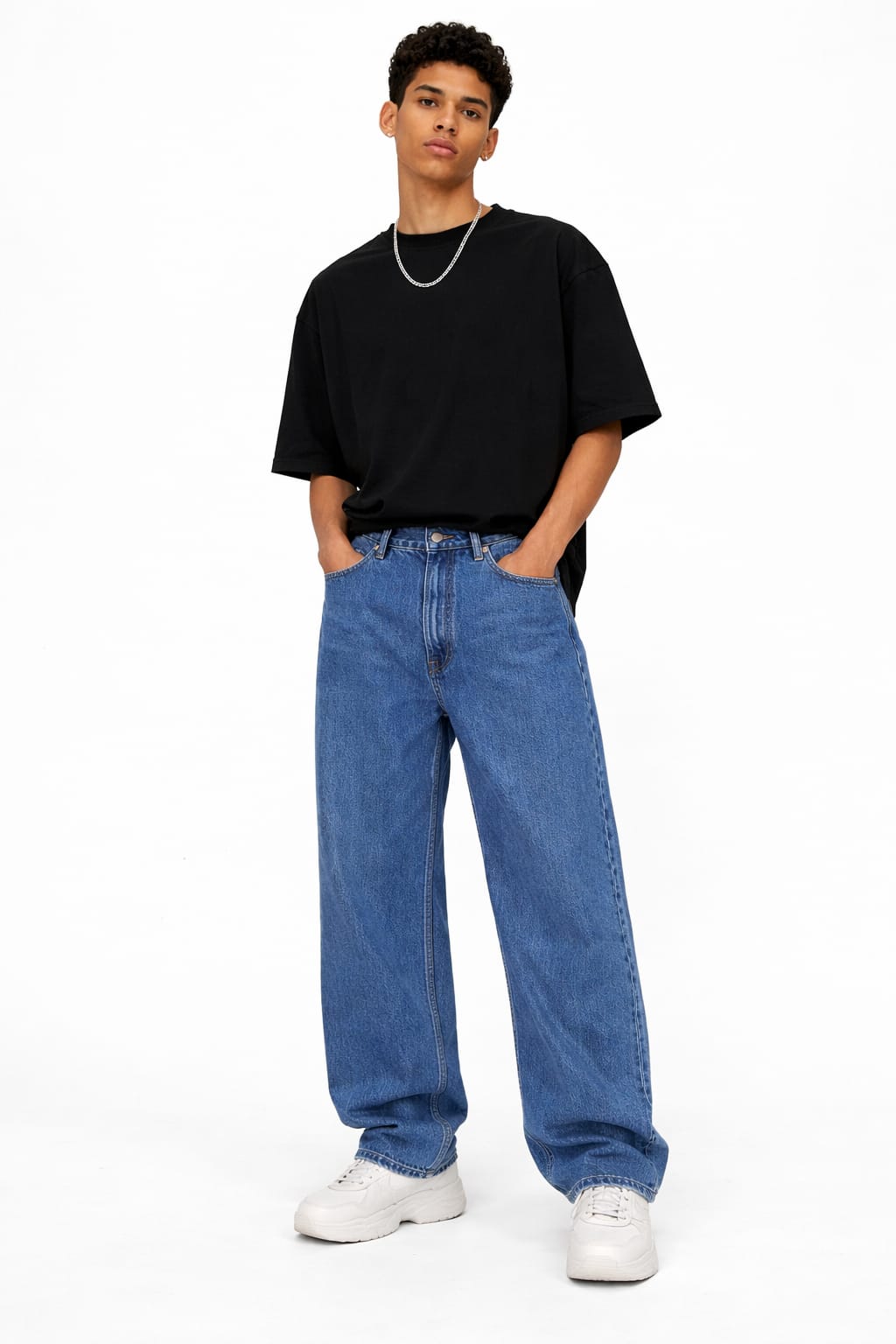 Dark blue Baggy Jeans