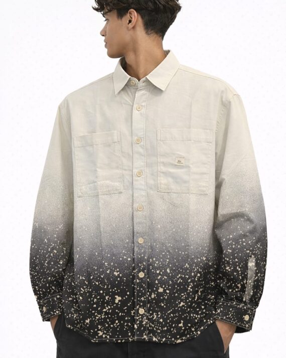 Midnight Fade Boxy Oversized Shirt