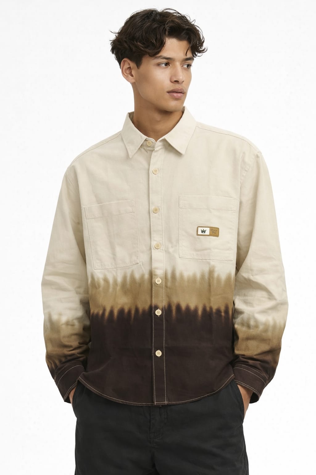 Desert Fade Boxy Oversized Shirt