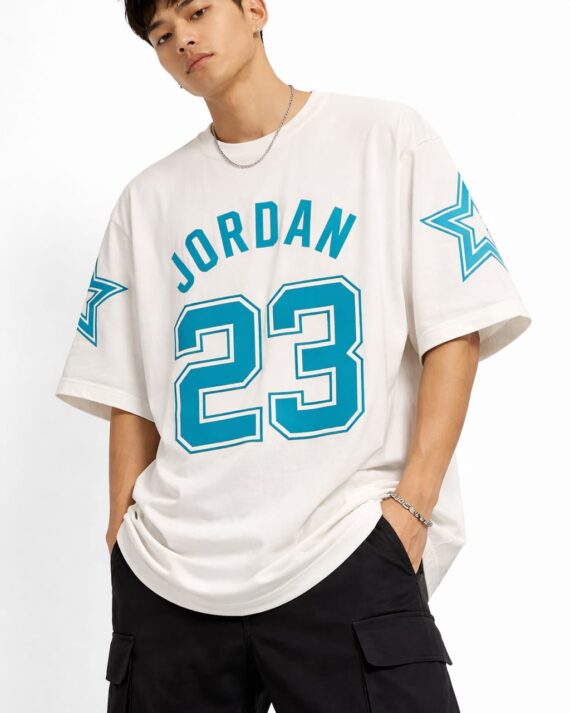 Jordan 23 Oversized Graphic T-Shirt – Off White