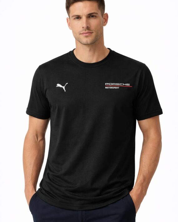 Porsche Motorsport Black Performance T-Shirt