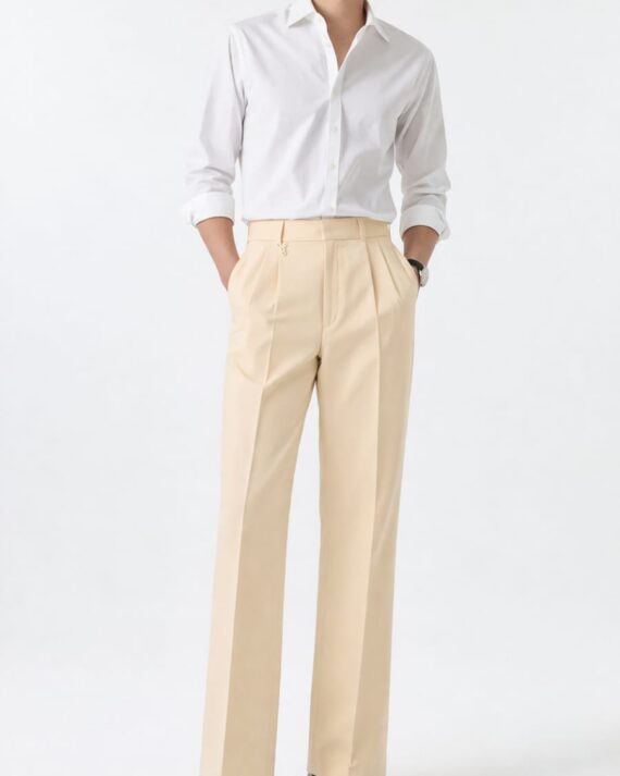 Beige Korean Pant