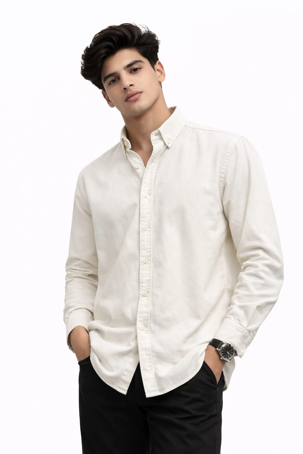 Casual White Shirt
