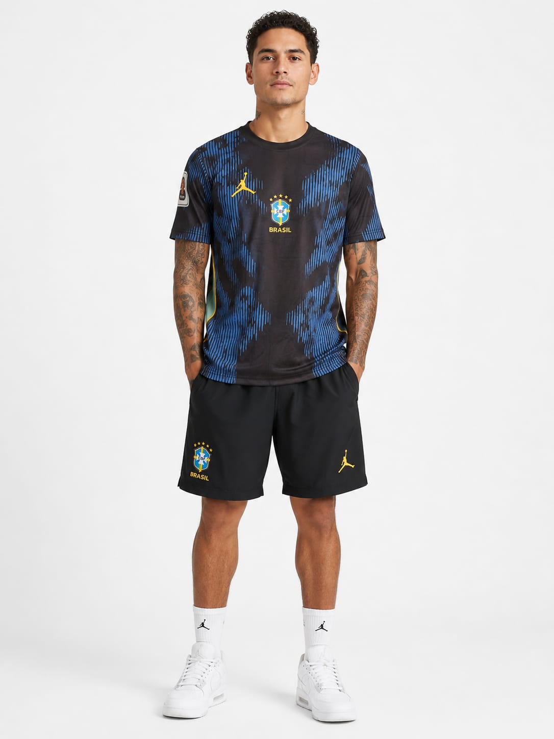 Men’s Midnight Blue Performance Football Training Set