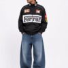 Men’s Motorsport Racing Jacket – Full Zip Track Jacket - XL
