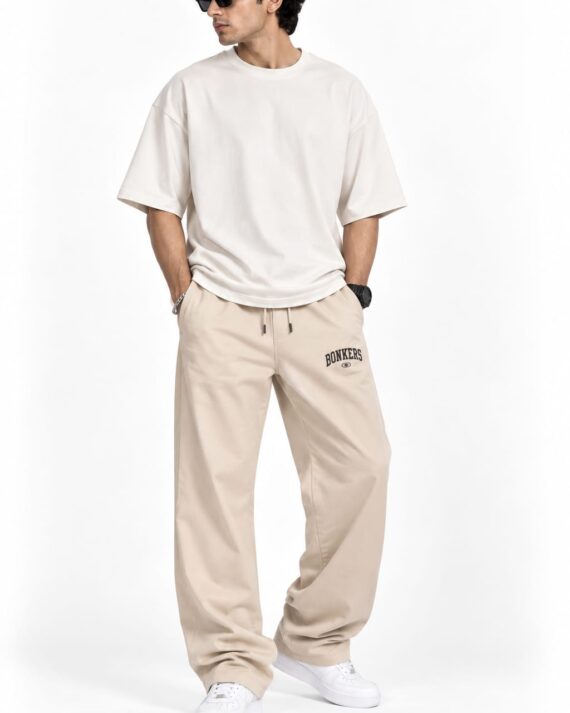 Product Name: Premium Oversized Baggy Track Lower – Casual Streetwear Joggers